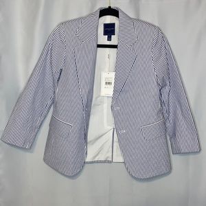 Kids Pqpo d’Anjo striped Blazer